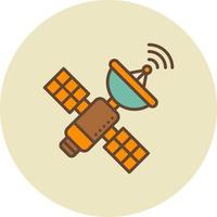 satelite creativo icona design vettore