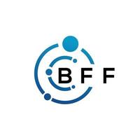 bfe lettera logo design su bianca sfondo. bfe creativo iniziali lettera logo concetto. bfe lettera design. vettore