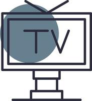 tv creativo icona design vettore