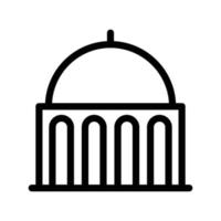 cupola moschea vettore illustrazione su un' sfondo.premio qualità simboli.vettore icone per concetto e grafico design.