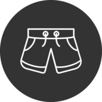 icona di vettore di pantaloncini