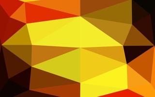texture triangolo sfocato vettoriale arancione chiaro.