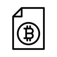 file bitcoin vettore illustrazione su un' sfondo.premio qualità simboli.vettore icone per concetto e grafico design.