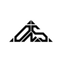 ons lettera logo creativo design con vettore grafico, ons semplice e moderno logo.