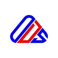 ods lettera logo creativo design con vettore grafico, ods semplice e moderno logo.