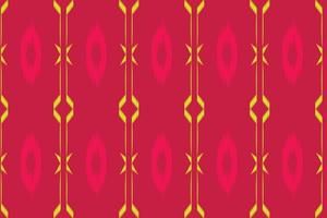 ikat Stampa tribale arte senza soluzione di continuità modello. etnico geometrico batik ikkat digitale vettore tessile design per stampe tessuto saree Mughal spazzola simbolo andane struttura Kurti kurtis kurtas