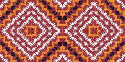 batik tessile ikat stampe senza soluzione di continuità modello digitale vettore design per Stampa saree Kurti Borneo tessuto confine spazzola simboli campioni elegante