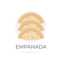 delizioso empanadas vettore illustrazione logo