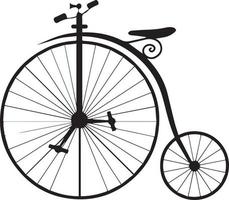 bicicletta icona. bicicletta gara simbolo. Ciclismo gara piatto icona. ciclista cartello. strada ciclista silhouette. gli sport logo vettore