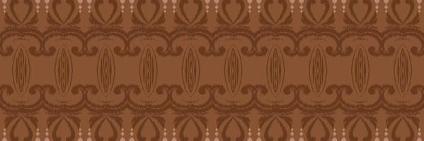 batik tessile filippina ikat senza soluzione di continuità modello digitale vettore design per Stampa saree Kurti Borneo tessuto confine spazzola simboli campioni elegante