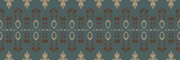 ikat strisce tribale arte senza soluzione di continuità modello. etnico geometrico ikkat batik digitale vettore tessile design per stampe tessuto saree Mughal spazzola simbolo andane struttura Kurti kurtis kurtas