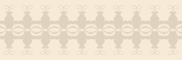 batik tessile ikat struttura senza soluzione di continuità modello digitale vettore design per Stampa saree Kurti Borneo tessuto confine spazzola simboli campioni festa indossare