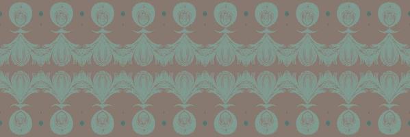 etnico ikat strisce batik tessile senza soluzione di continuità modello digitale vettore design per Stampa saree Kurti Borneo tessuto confine spazzola simboli campioni festa indossare