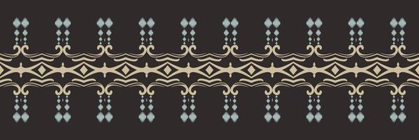 ikat floreale tribale colore senza soluzione di continuità modello. etnico geometrico ikkat batik digitale vettore tessile design per stampe tessuto saree Mughal spazzola simbolo andane struttura Kurti kurtis kurtas
