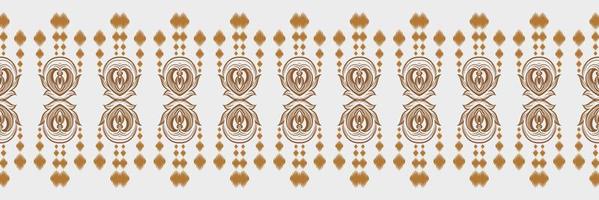 ikat banda tribale africano senza soluzione di continuità modello. etnico geometrico ikkat batik digitale vettore tessile design per stampe tessuto saree Mughal spazzola simbolo andane struttura Kurti kurtis kurtas