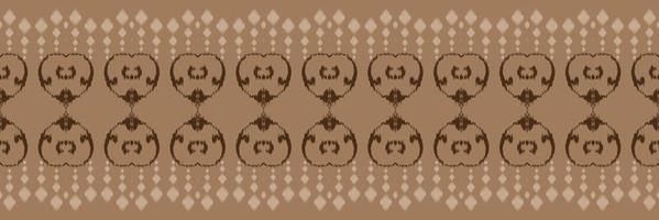 ikat Stampa tribale africano senza soluzione di continuità modello. etnico geometrico ikkat batik digitale vettore tessile design per stampe tessuto saree Mughal spazzola simbolo andane struttura Kurti kurtis kurtas