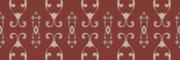 motivo ikat gallone batik tessile senza soluzione di continuità modello digitale vettore design per Stampa saree Kurti Borneo tessuto confine spazzola simboli campioni festa indossare