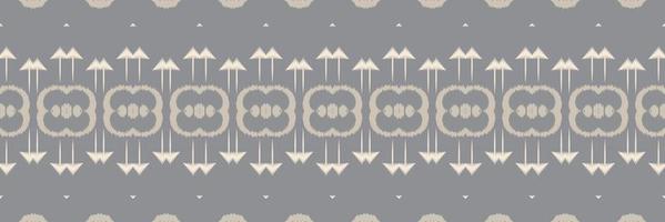 ikat senza soluzione di continuità modello tribale astratto senza soluzione di continuità modello. etnico geometrico batik ikkat digitale vettore tessile design per stampe tessuto saree Mughal spazzola simbolo andane struttura Kurti kurtis kurtas