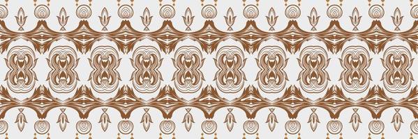 batik tessile motivo ikat senza soluzione di continuità modello digitale vettore design per Stampa saree Kurti Borneo tessuto confine spazzola simboli campioni elegante