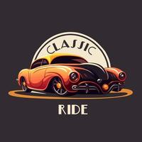 Vintage ▾ classico auto retrò vettore stile illustrazione