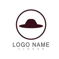 cowboy logo vettore modello design