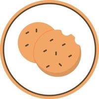 cioccolato patata fritta vettore icona design