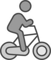Ciclismo persona vettore icona design