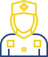 infermiera vettore icona design