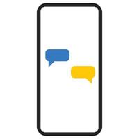 chat mobile che può facilmente modificare o modificare vettore