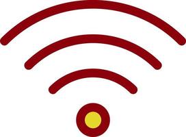 Wi-Fi connessione vettore icona design