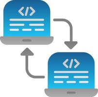 codice refactoring vettore icona design