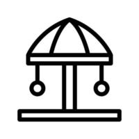 carnevale parco vettore illustrazione su un' sfondo.premio qualità simboli.vettore icone per concetto e grafico design.