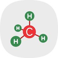 metano vettore icona design
