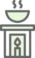 aromaterapia vettore icona design