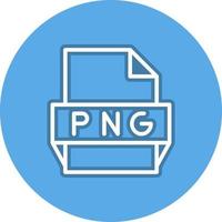 png file formato icona vettore