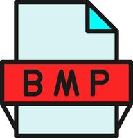 bmp file formato icona vettore