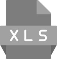 xls file formato icona vettore