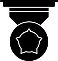 oro medaglia vettore icona design