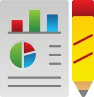 visualizzazione vettore icona design