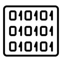 codice Chiacchierare interfaccia icona, schema stile vettore