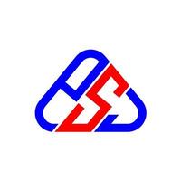 p S j lettera logo creativo design con vettore grafico, p S j semplice e moderno logo.