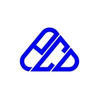 pcd lettera logo creativo design con vettore grafico, pcd semplice e moderno logo.