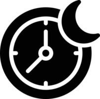 illustrazione vettoriale di notte su uno sfondo simboli di qualità premium. icone vettoriali per il concetto e la progettazione grafica.