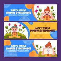 consapevolezza e supporto della sindrome di down vettore