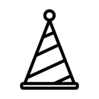 Santa cappello icona. Natale simbolo per modello design. può essere Usato per sito web e mobile applicazione. vettore. vettore