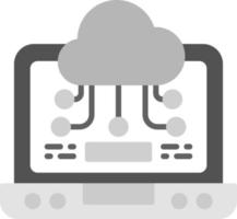 nube servizio creativo icona design vettore