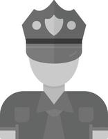 polizia uomo creativo icona design vettore