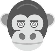 scimmia creativo icona design vettore