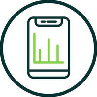 statistica vettore icona design