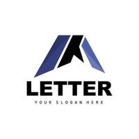 un' lettera logo, lettera logotipo vettore, Prodotto marca disegno, azienda iniziali, costruzione, formazione scolastica vettore